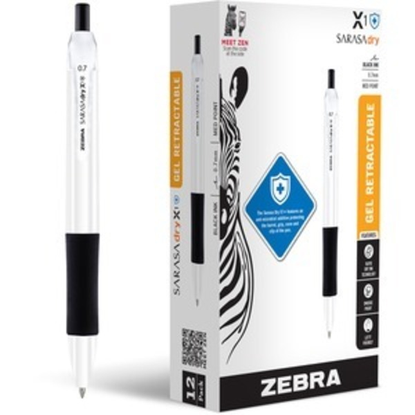 Zebra Pen Pen, Antimicrobial, X1, Dzn ZEB41510
